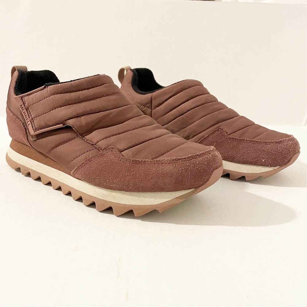 Merrell Women’s Alpine Moc Strap Polar Insulated Sneaker Size 10 Gorpcore Mauve - Picture 2 of 12